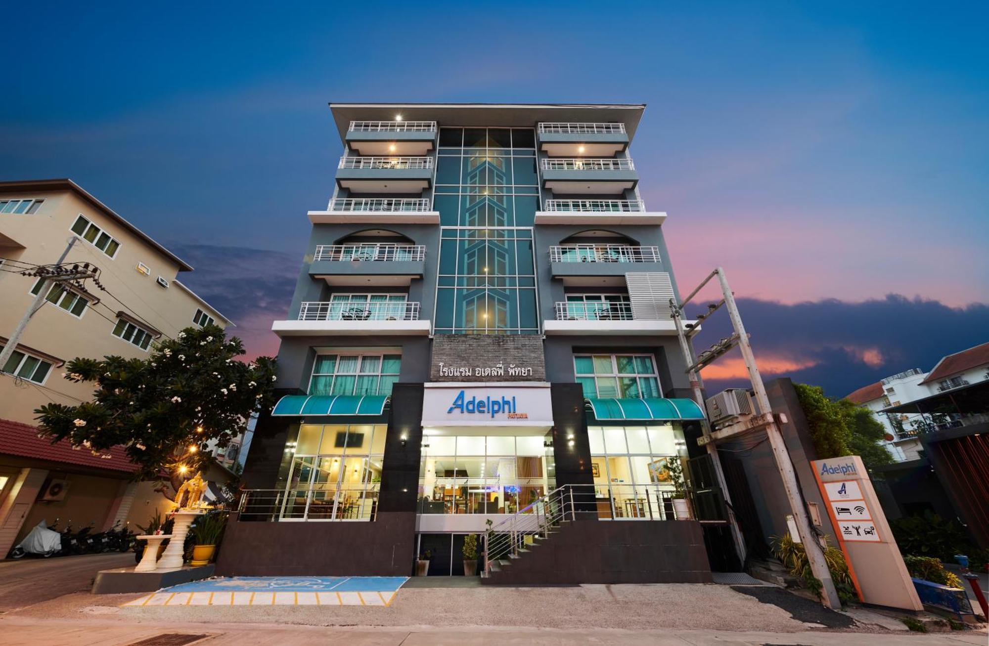 Hotel Adelphi Pattaya Exterior foto